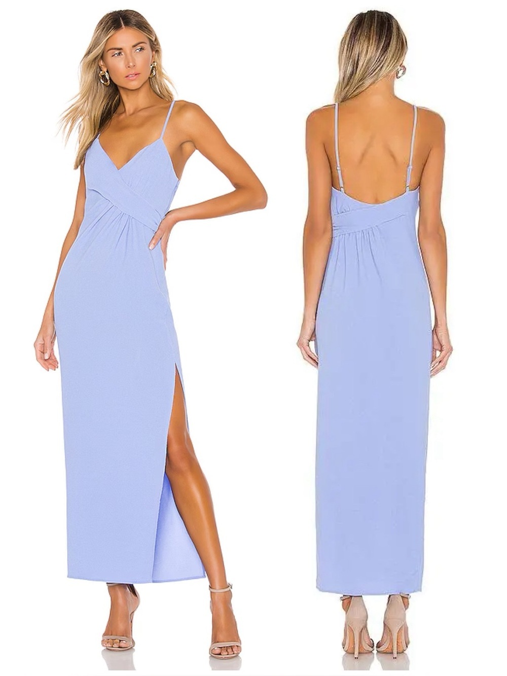 NBD Saanvi Gown in Periwinkle Blue Size XS